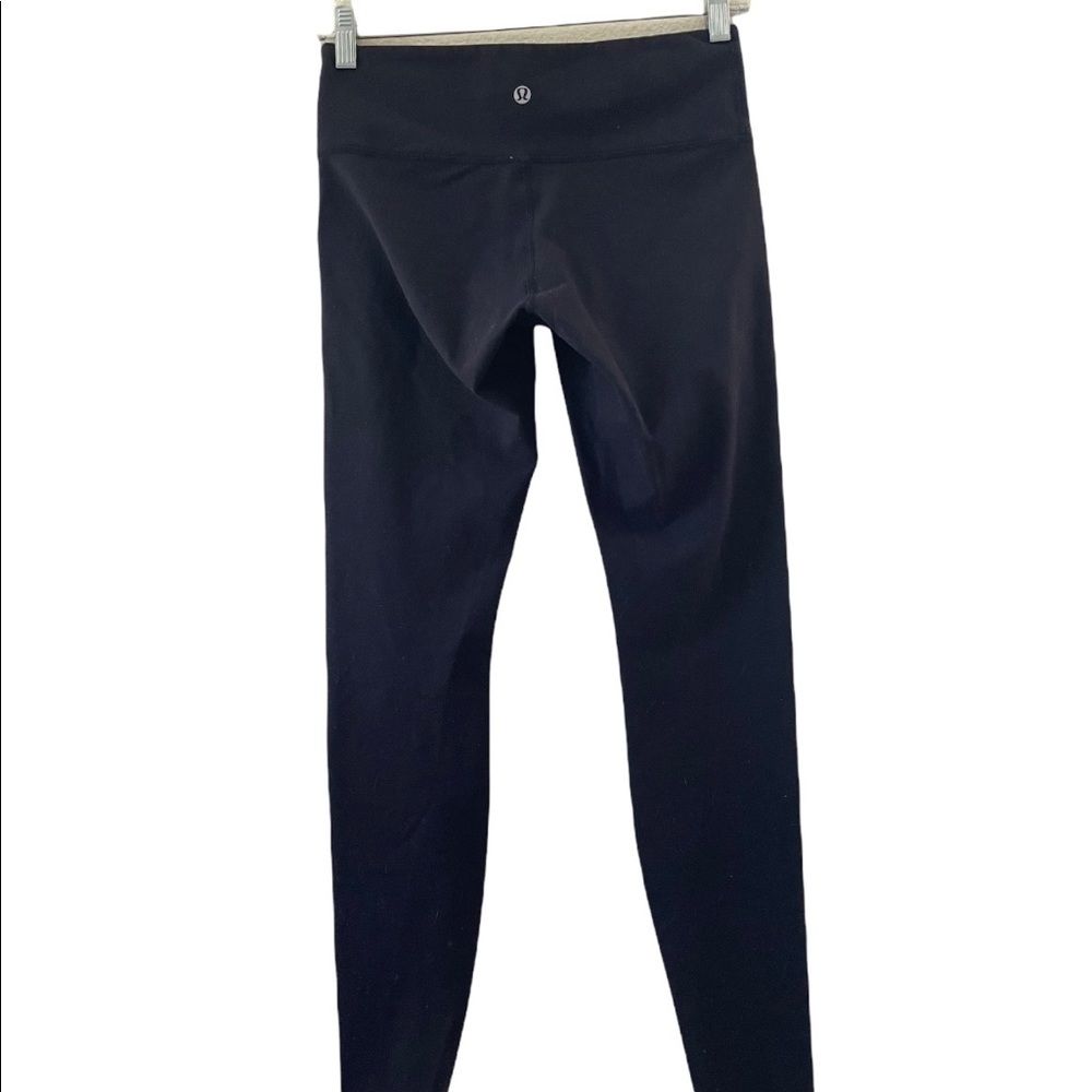 Lululemon Original Solid Black Wonder Under Full … - image 1